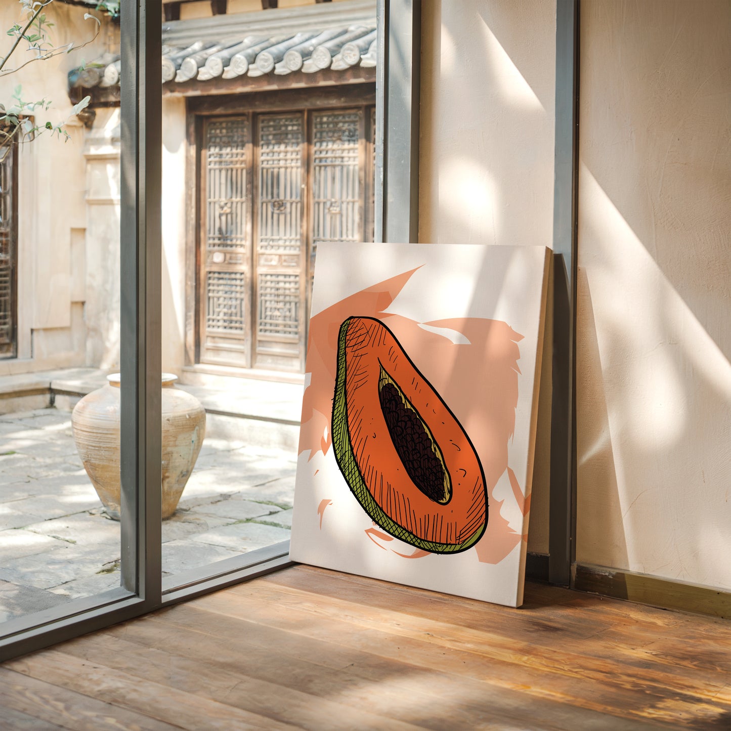 Papaya Slices Through Summer Heat