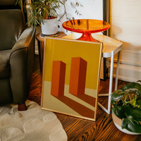 Monoliths Cast Long Desert Shadows