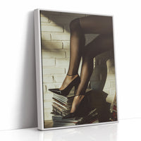 Vinyl Stacks and Velvet Legs