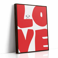 Puppy Love in the Typography of Affection
