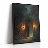 Lanterns Guide Through Forgotten Doors