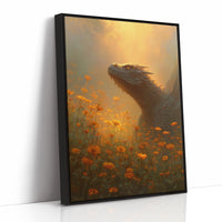 Ancient Scales Among Poppy Fields
