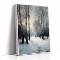 Sunset Through the Birches