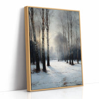 Sunset Through the Birches