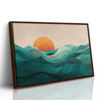 Sunset Over Whispering Waters