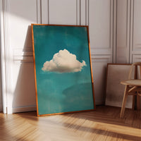 Daydream Cloud Over Turquoise Sky