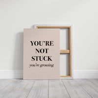 You're Not Stuck You're Growing