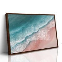 Tides Crafting Their Own Canvas