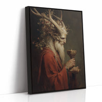 Forest Sage Holds Ancient Chalice