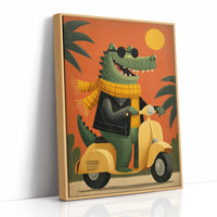 Alligator on the Move