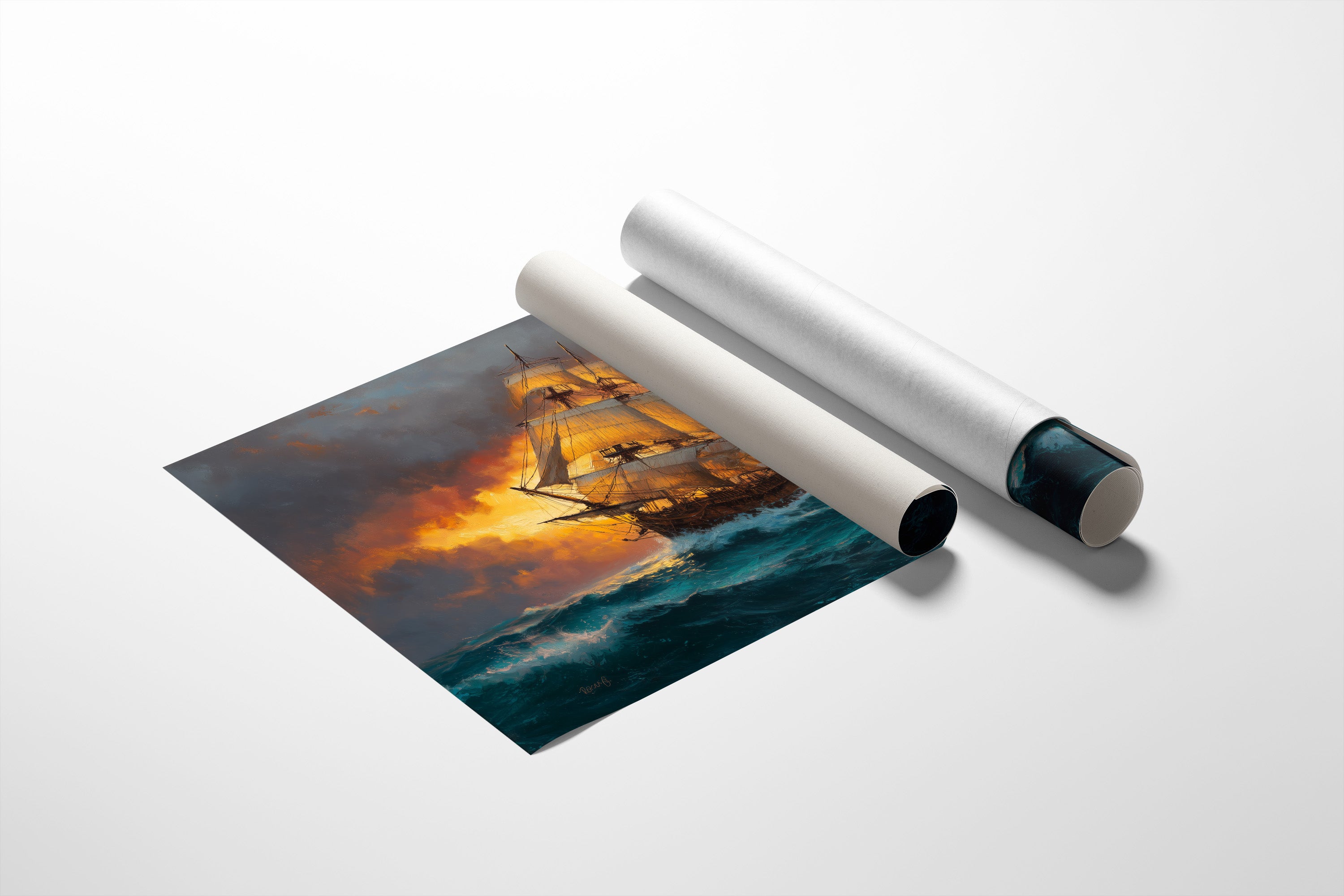 Sailing Through Fire And Tide