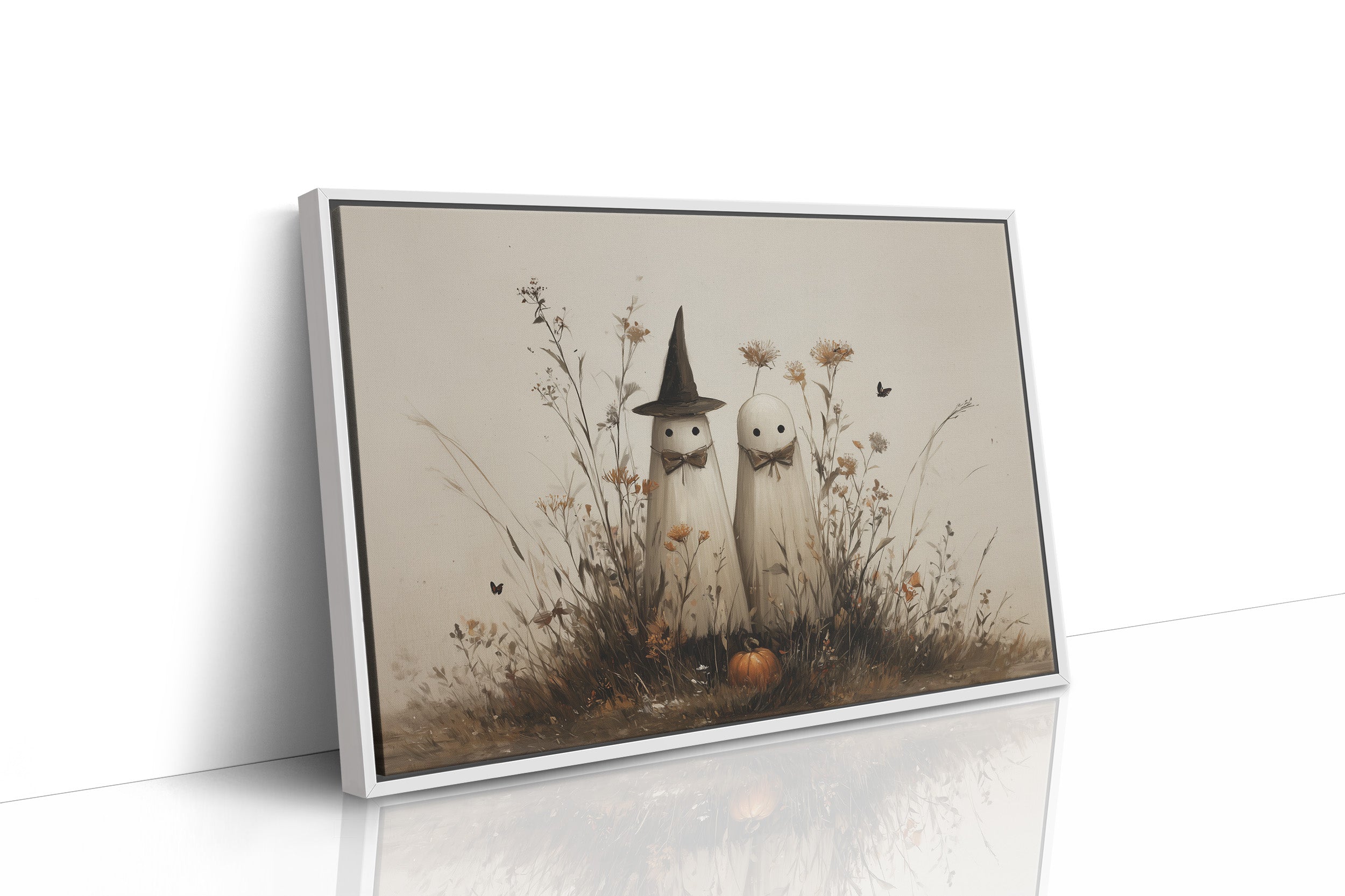 Spectral Companions in Autumn Meadow