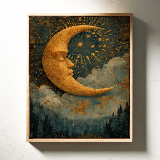 The Moon's Silent Serenade