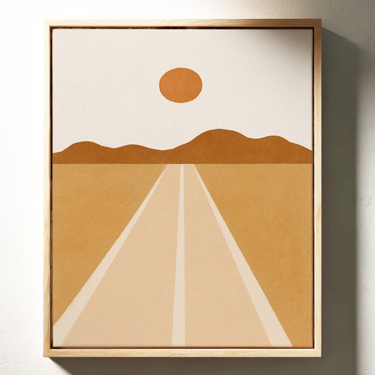 Desert Road to the Horizon