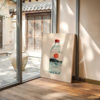 Mount Fuji Flows In Bottle