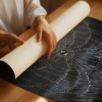 Intricate Threads of Morning Light