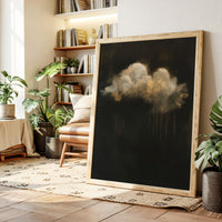 Gold Rain Beneath a Quiet Cloud