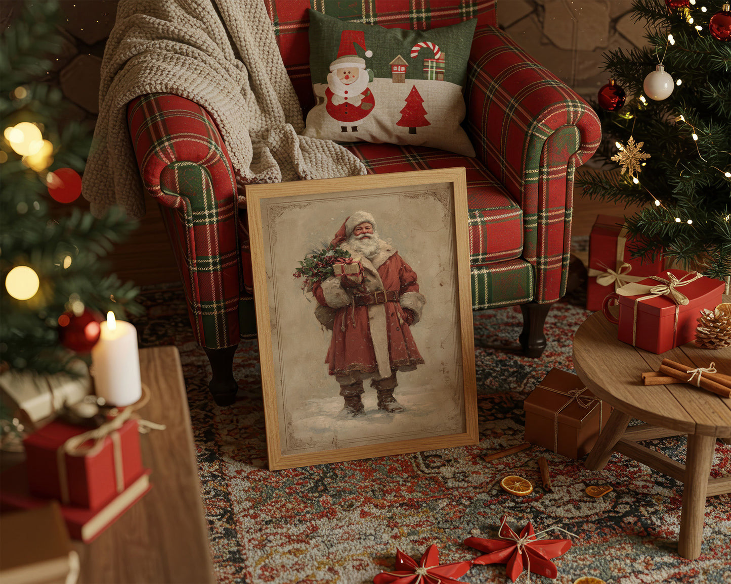Vintage Holiday Magic Glows Tonight