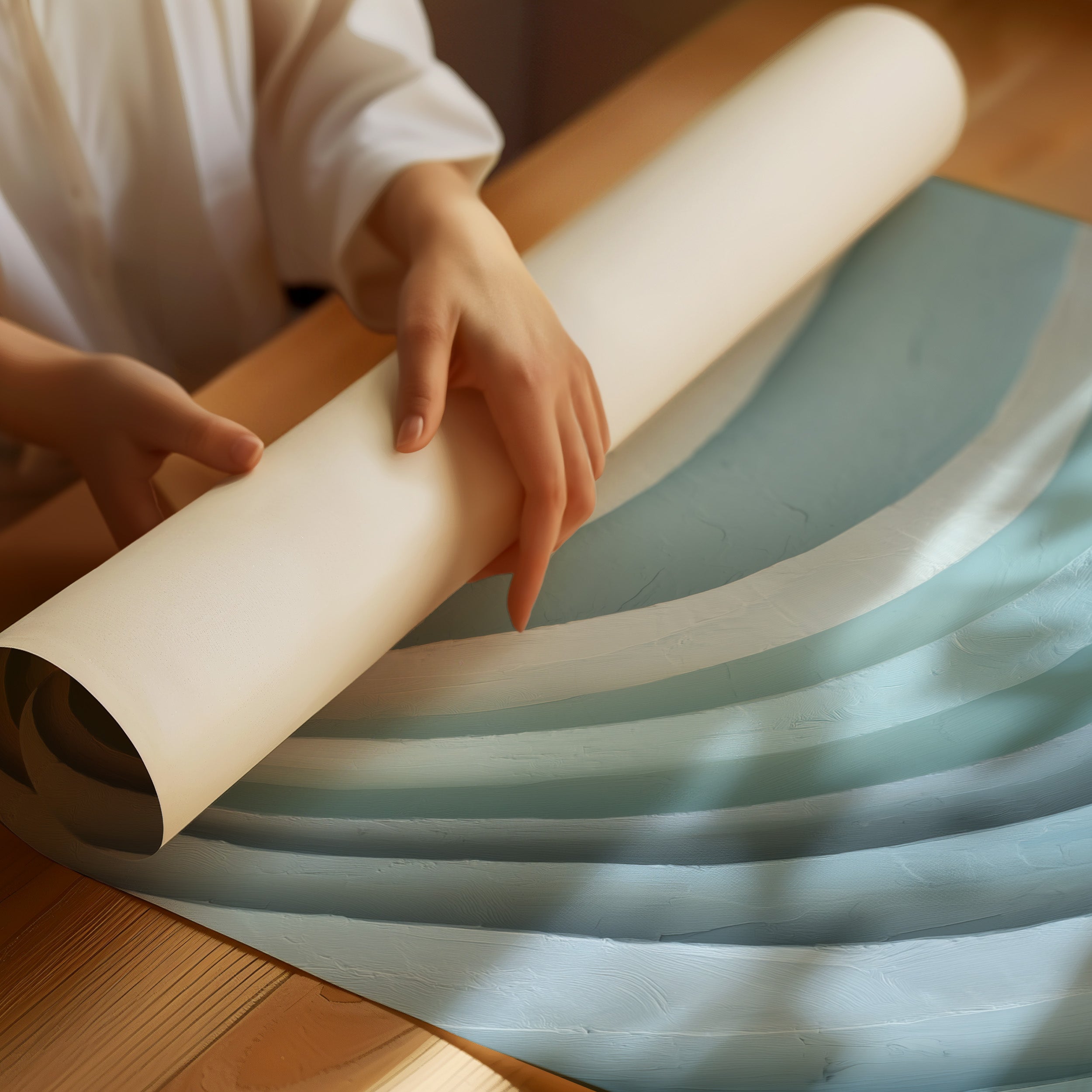 Aquatic Curves Whisper Serenity