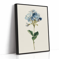 Azure Whispers in Botanical Elegance
