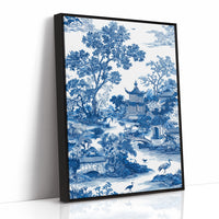 Where Cranes Gather By Blue Pagodas
