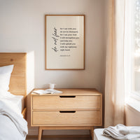Do Not Fear Isaiah 41 Bible Verse Print