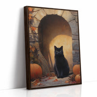 Autumn's Keeper In Stone Archway