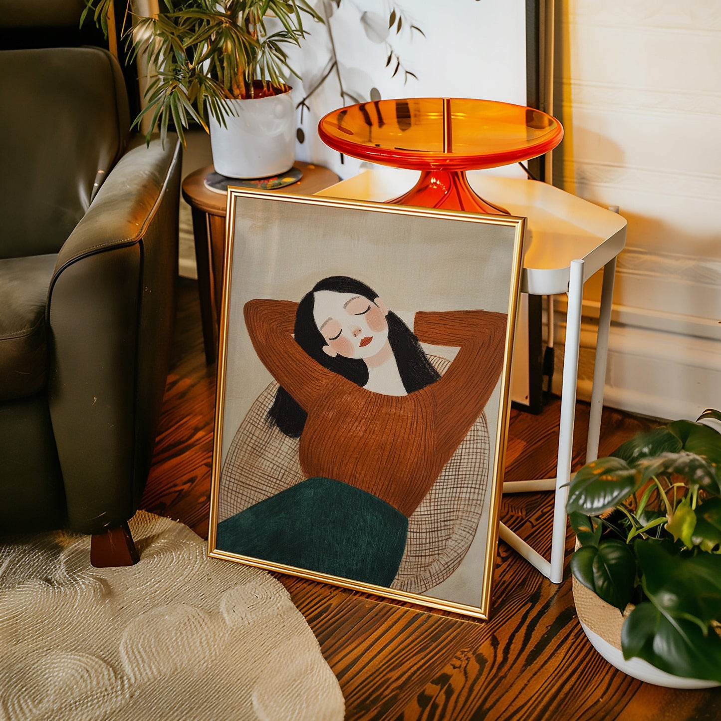 Autumn Sweater Holds Sweet Dreams