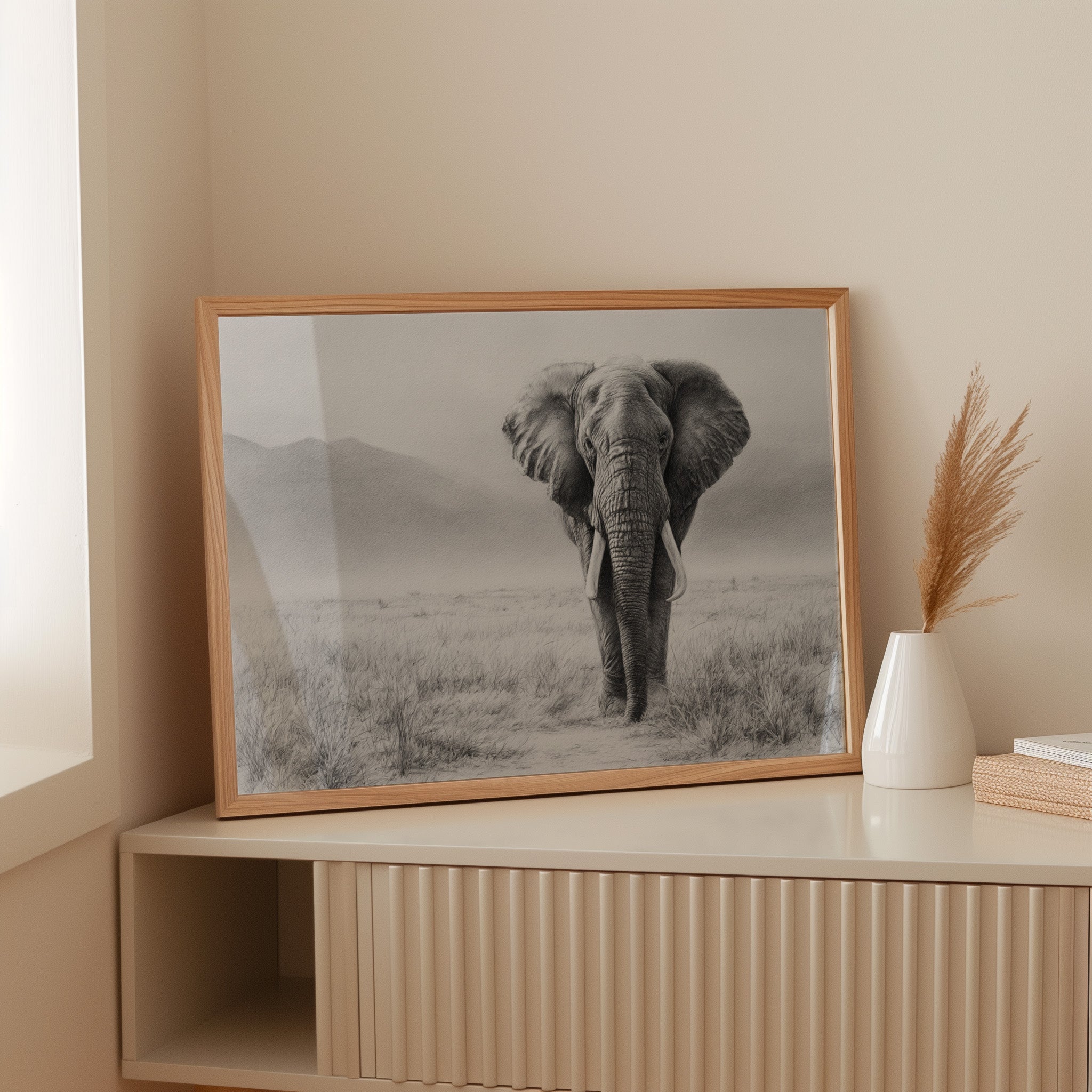 Wisdom Walks The Savanna Plains