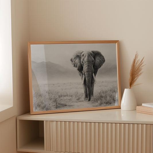 Wisdom Walks The Savanna Plains