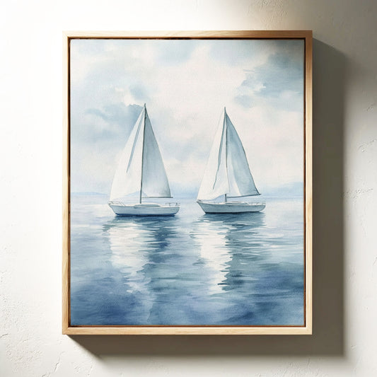 Sails Dance Upon Tranquil Waters