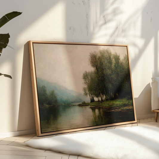 Mist Softens The River's Edge