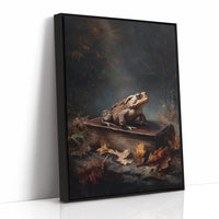 Autumn Sentinel On Leather Tome