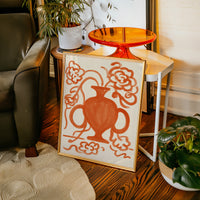 Terracotta Blooms Find Modern Grace