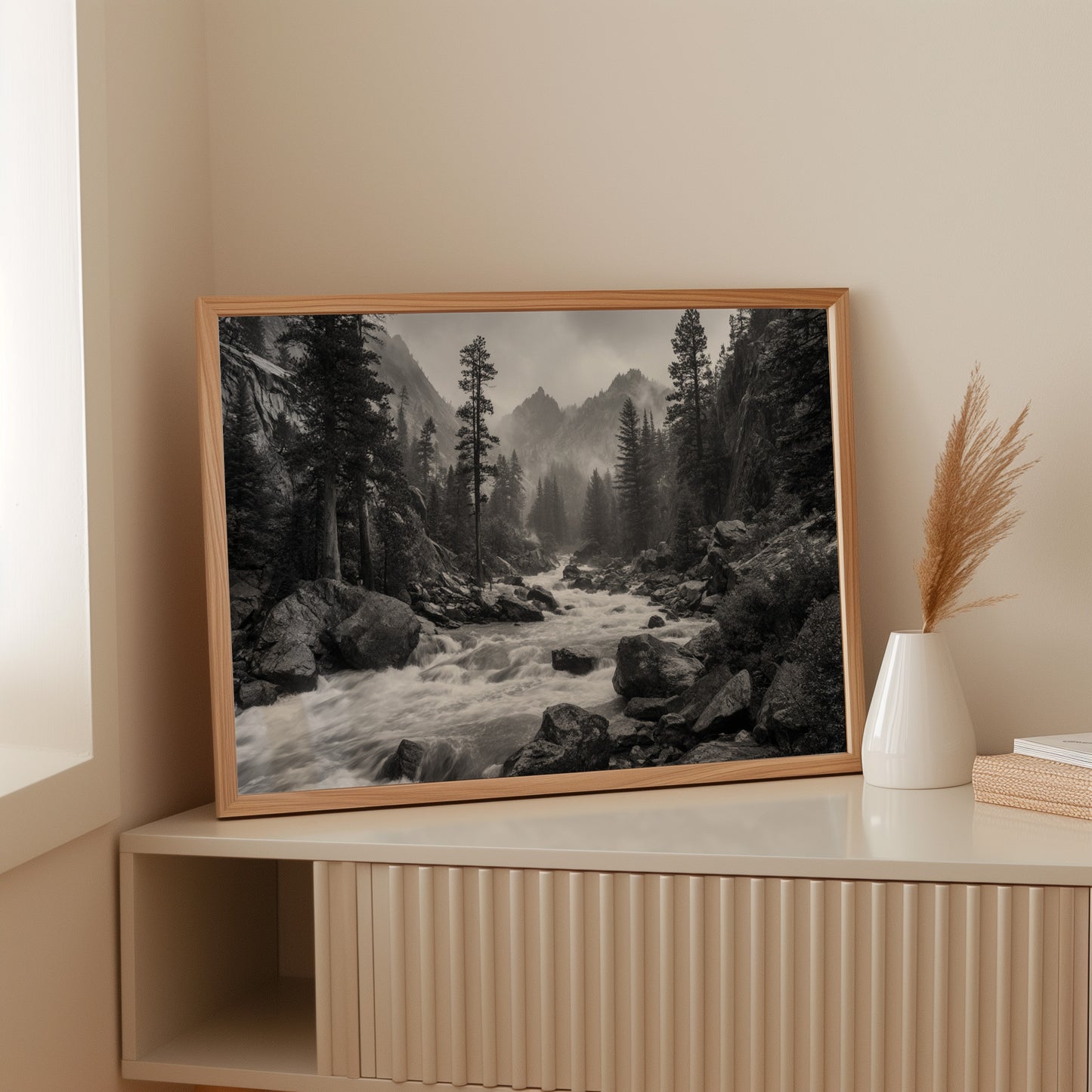 Wild Waters Carve Mountain Memories