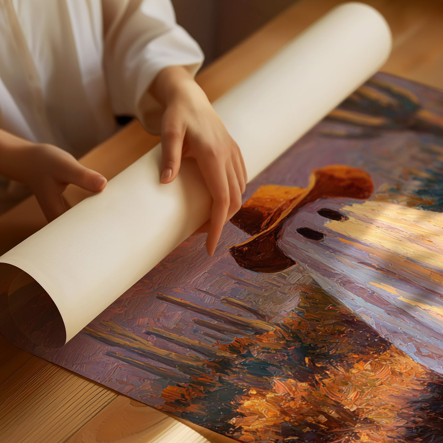 A Cowboy's Playful Mirage