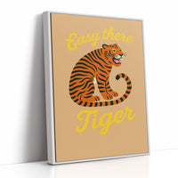 Easy There Tiger Retro Jungle Print
