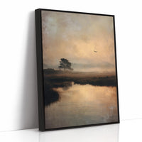 Lone Tree Meets Dawn Mist