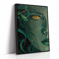 Serpent Queen With Golden Gaze