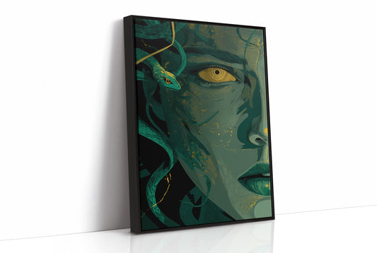 Serpent Queen With Golden Gaze