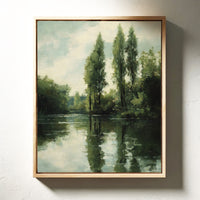 Reflections Beneath Verdant Canopies