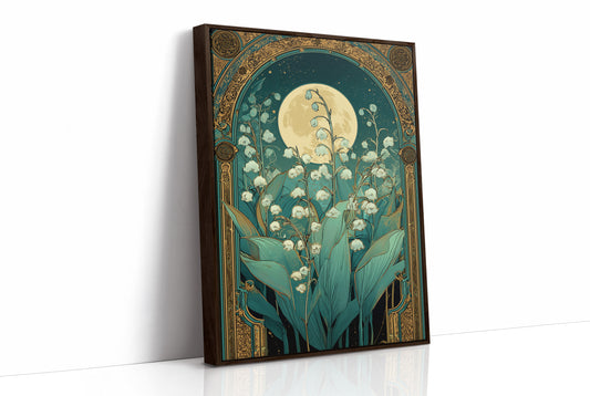 Moonlit Bells Under Starry Arch