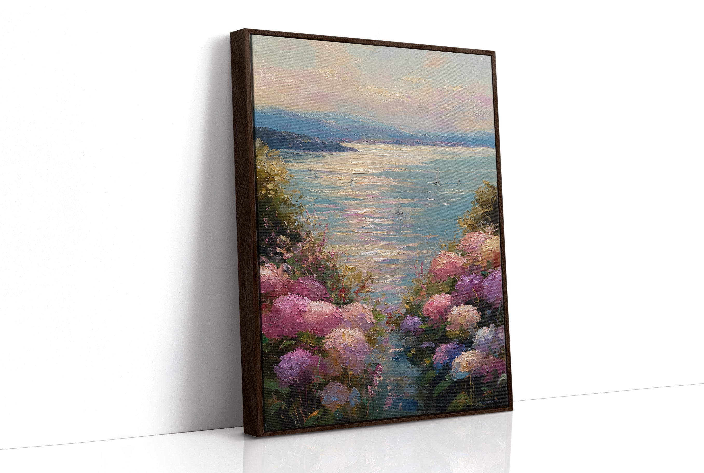 Hydrangeas All the Way to the Horizon