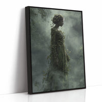 Moss Maiden In Twilight Fog