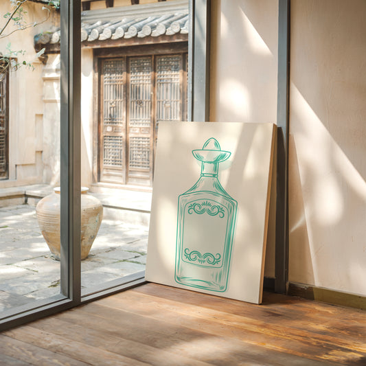 Mint Stories In Crystal Glass