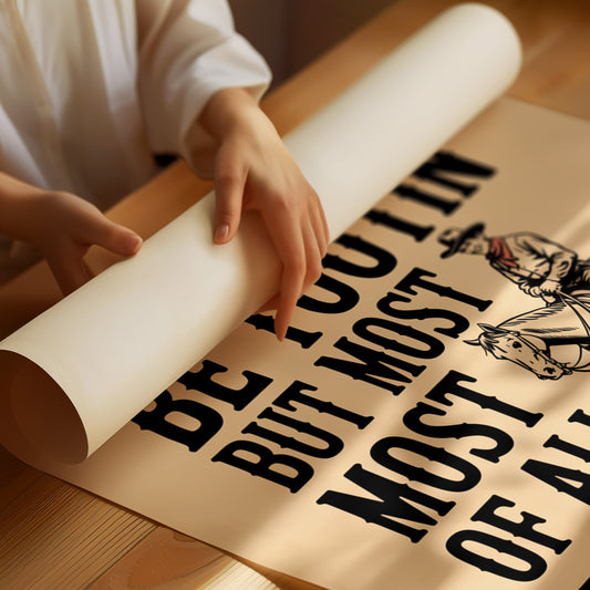 A Cowboy's Gentle Reminder