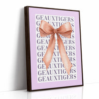 Purple Pride Wrapped in Coral Silk