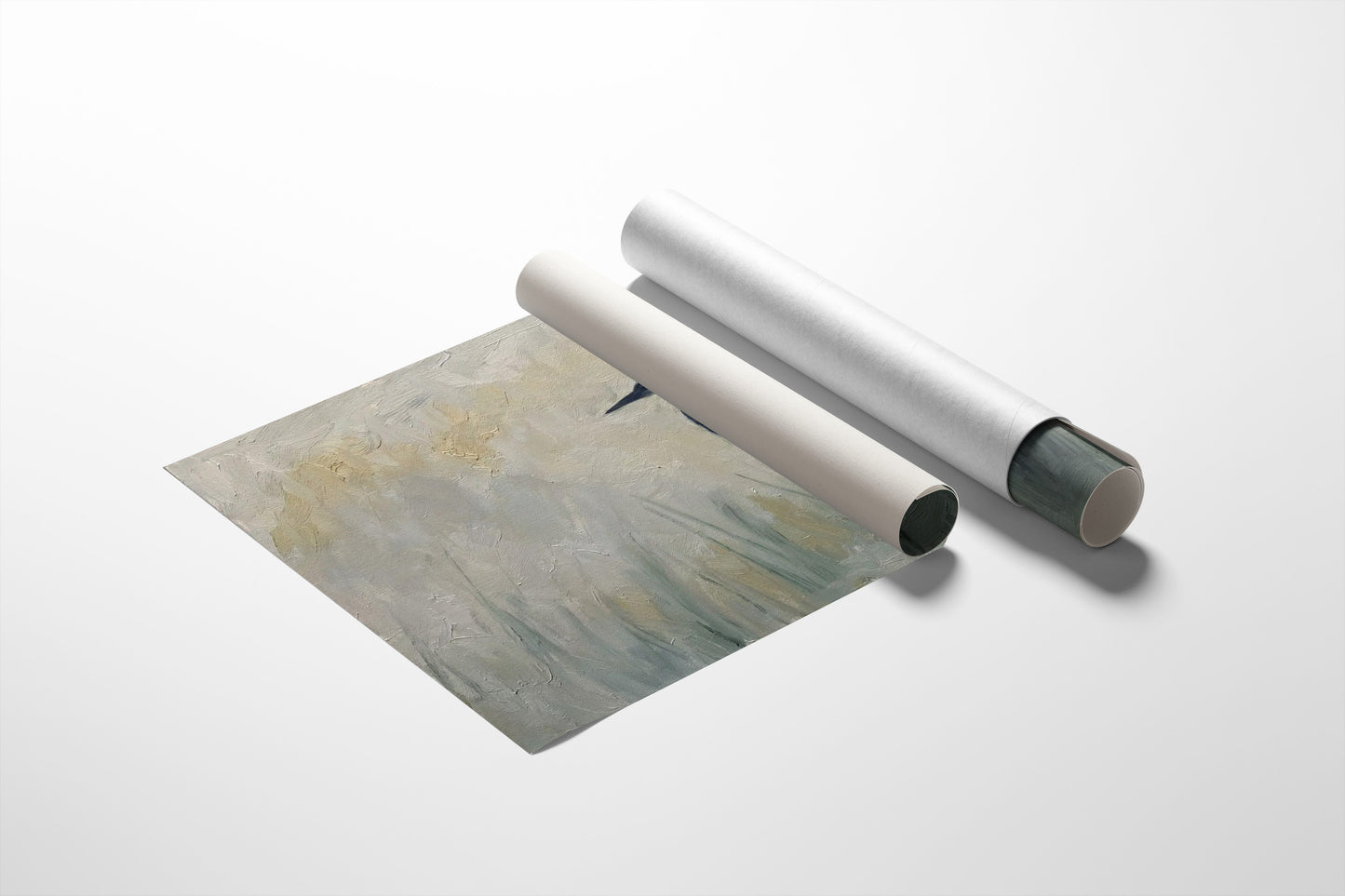 Heron in the Marsh Grass