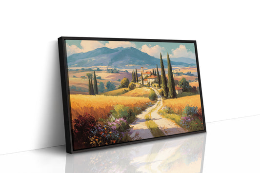 Golden Road to the Hillside Villa