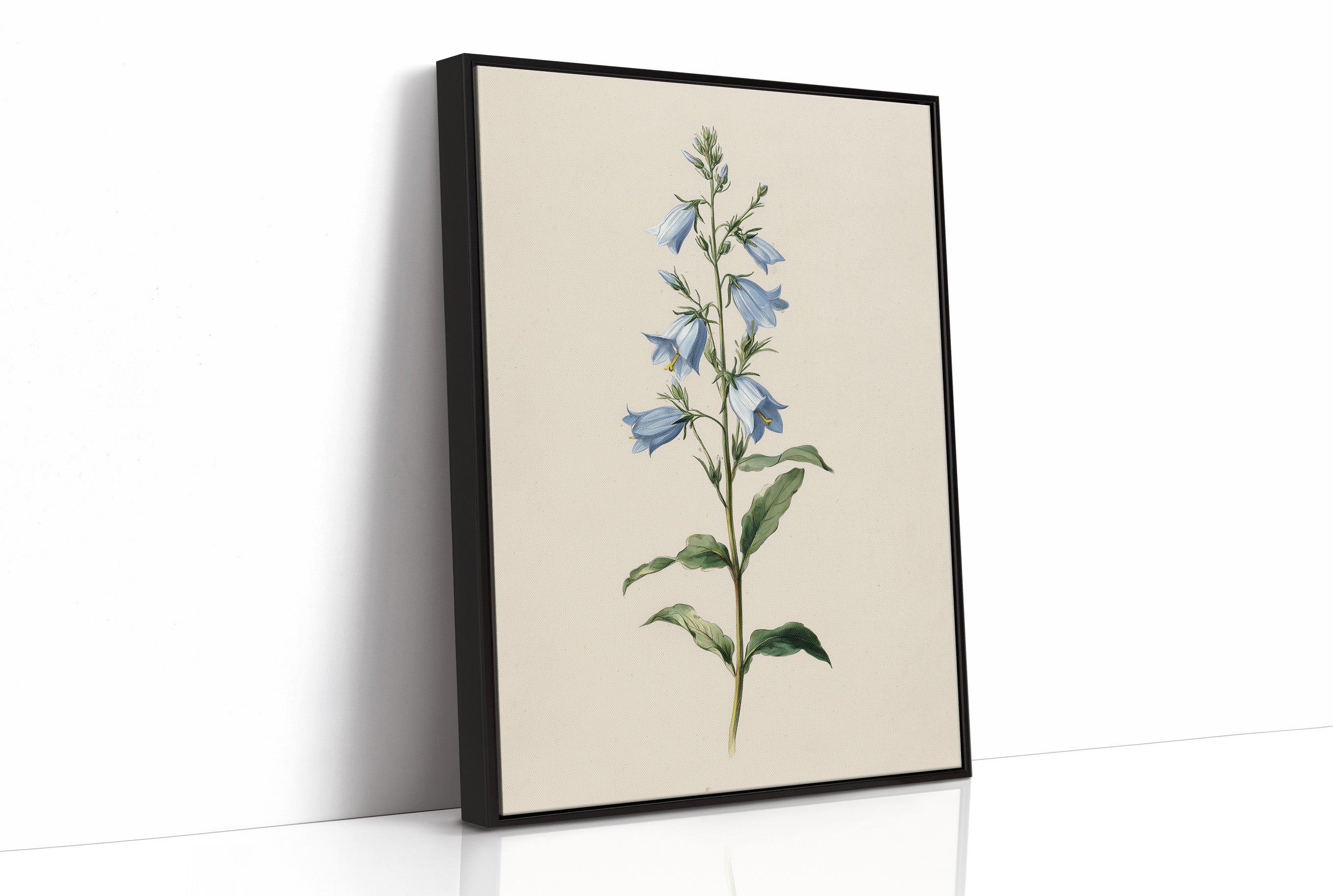 Botanical Elegance: Bellflower's Delicate Symphony